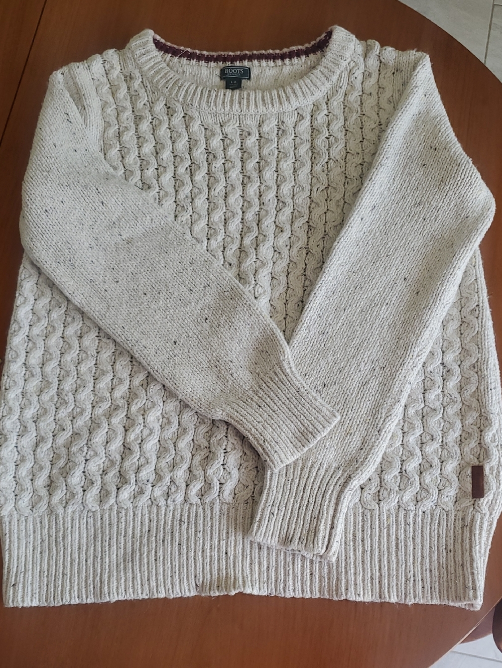 Roots Cable Knit Sweater